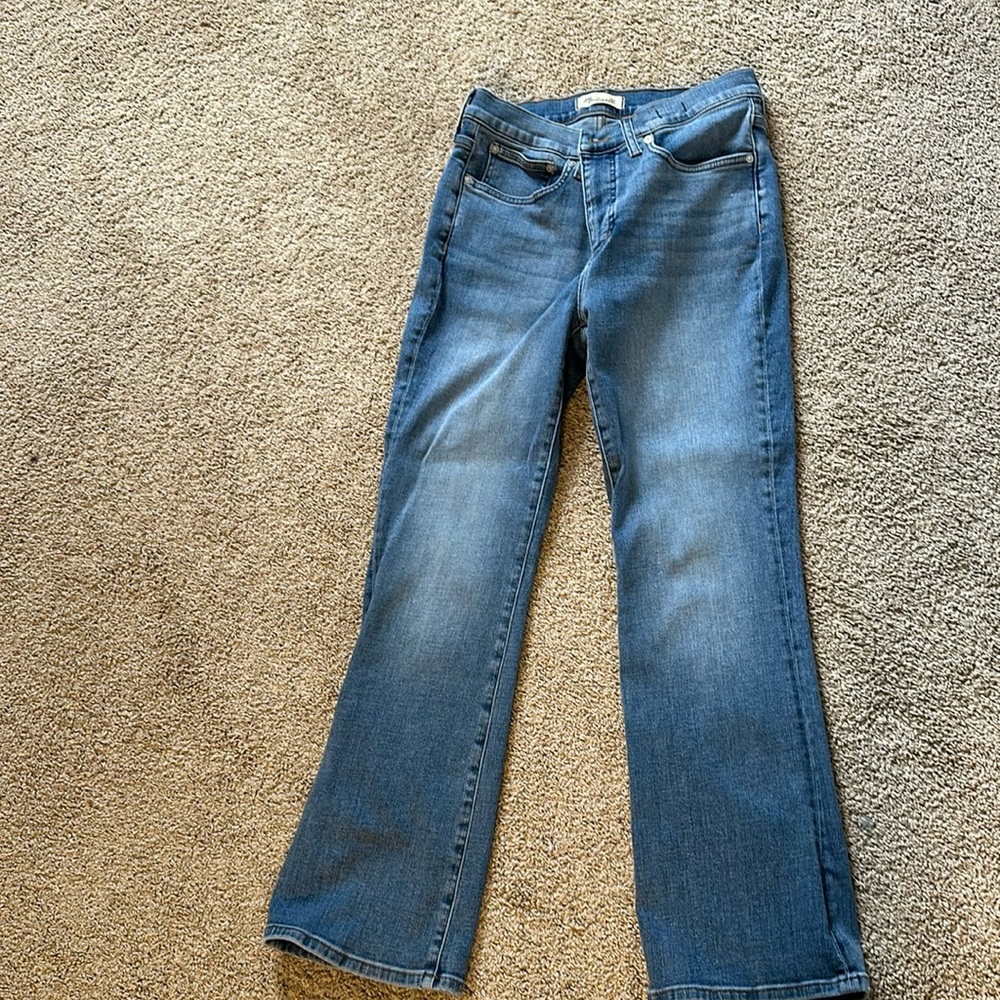 Madewell kick out jeans